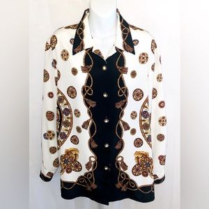SK & Company Blouse * Versace Look *